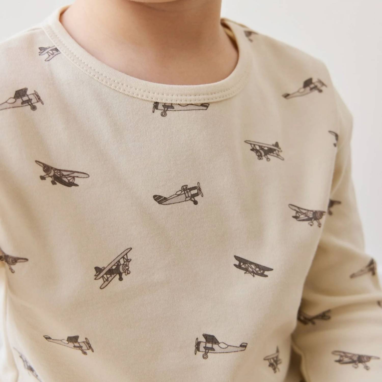 Jamie Kay - Pima Cotton Arnold Long Sleeve Top