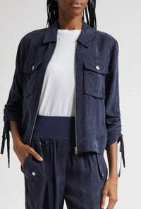 Cinq A Sept - Washed Twill Dale Jacket