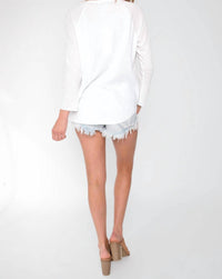 Wildfox - Skinny Dipper Rebel Raglan Sleeve Top