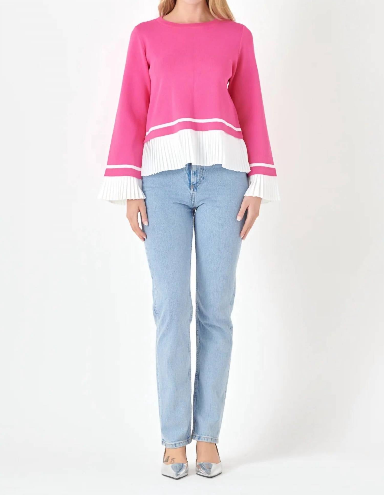 English Factory - Belle Sleeve Top