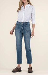 Kut From The Kloth - Elizabeth High Rise Straight Leg Jeans