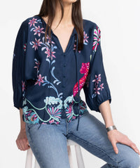 Johnny Was - HARLYN BUTTON FRONT BLOUSE