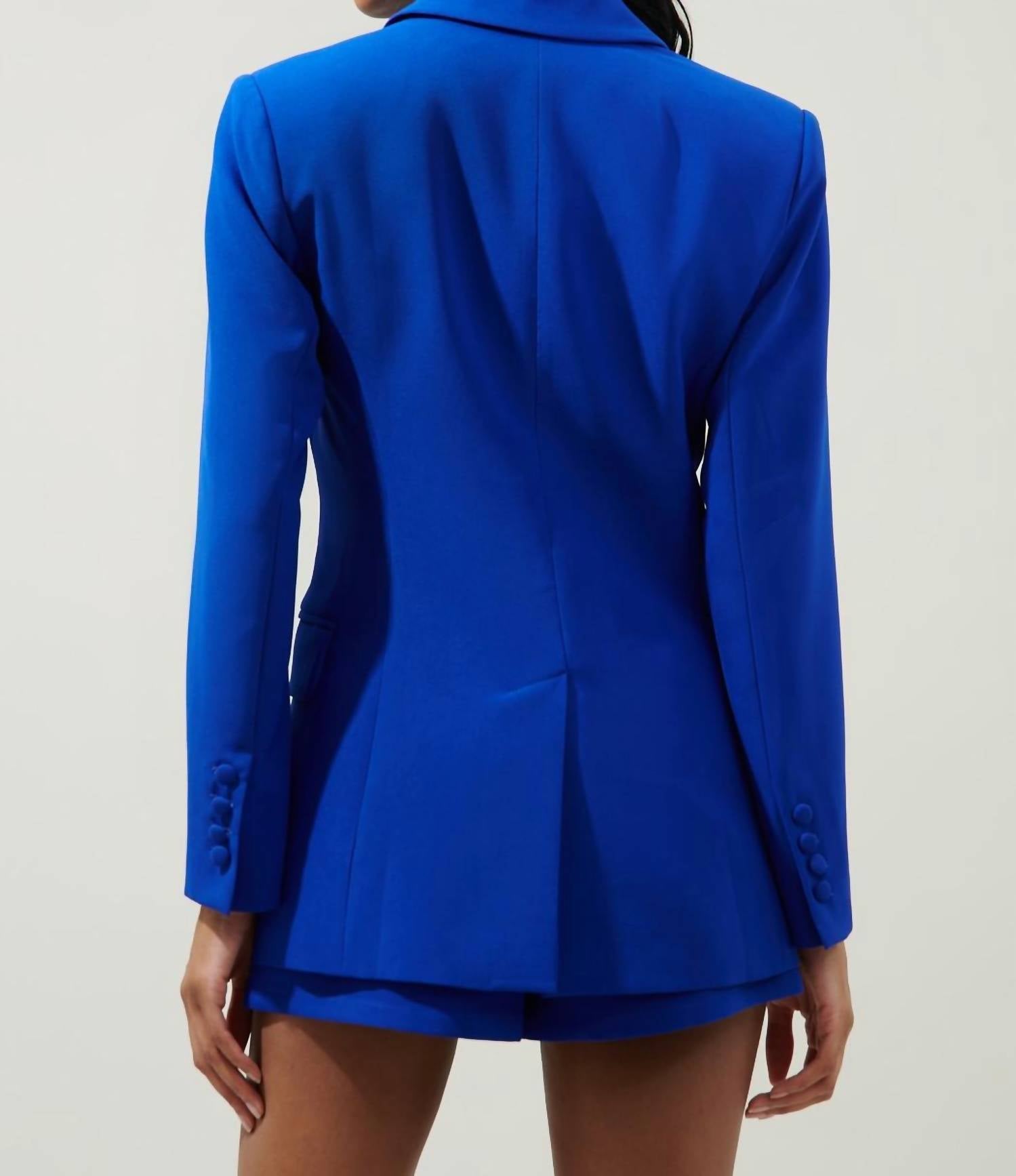 Sugarlips - CHELSEA FITTED NOTCH LAPEL BLAZER