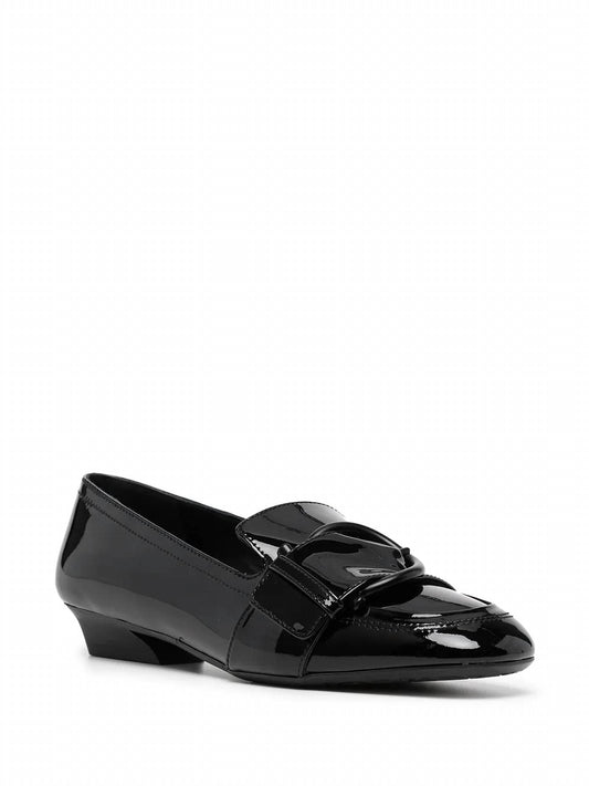 Salvatore Ferragamo - Women's Buckle-detail Leather Loafers