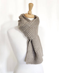 Grade & Gather - Women's Skinny Rib Scarf