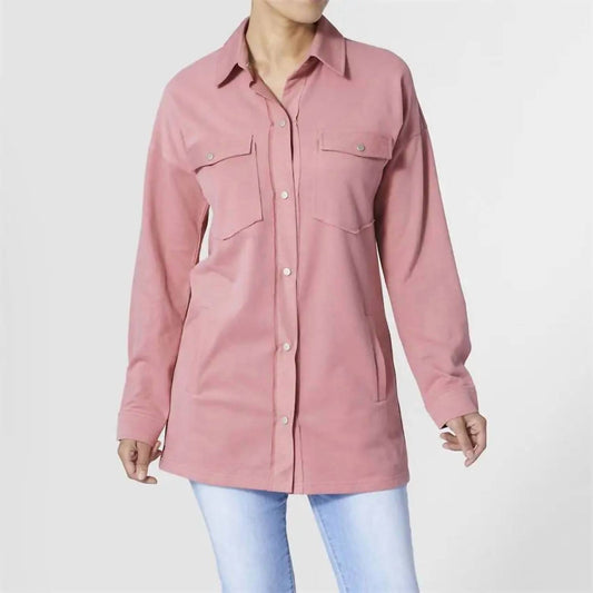 Coco + Carmen - Maddi French Terry Shacket