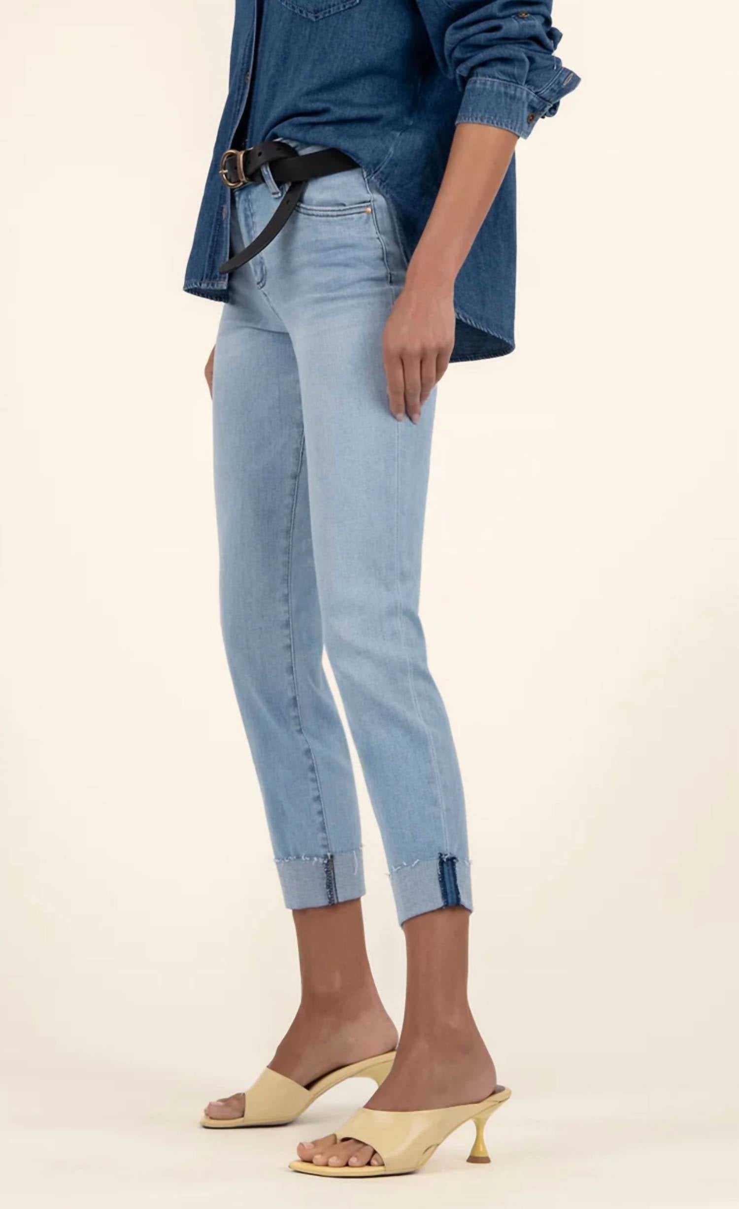 Kut From The Kloth - Amy Crop Straight Leg Jeans