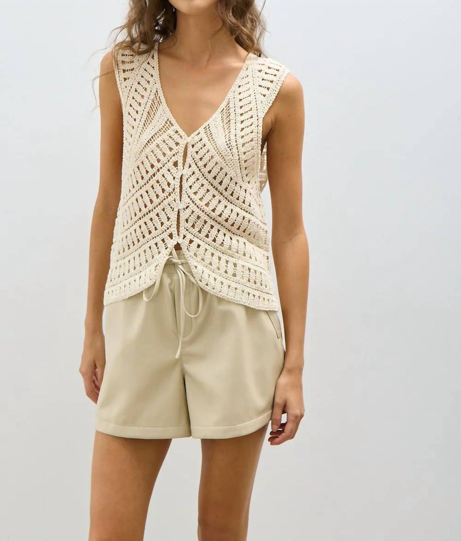 Melissa Nepton - Julio Faux Leather Shorts