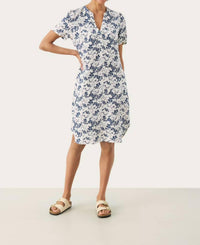 Part Two Aminase Dress in oceana flower print - women's dress - alternate view