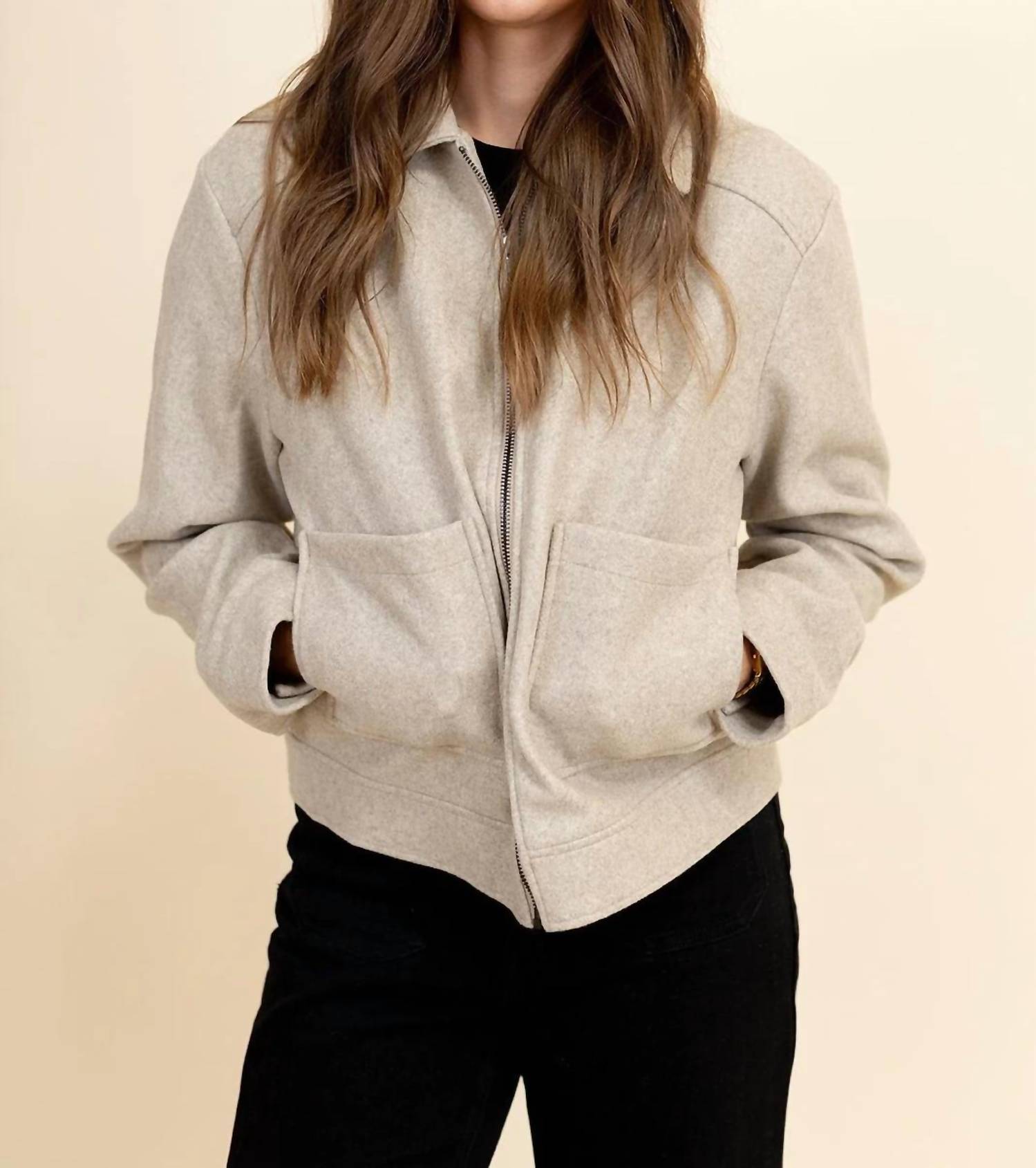 Tea N Rose - Journey Zip Up Jacket