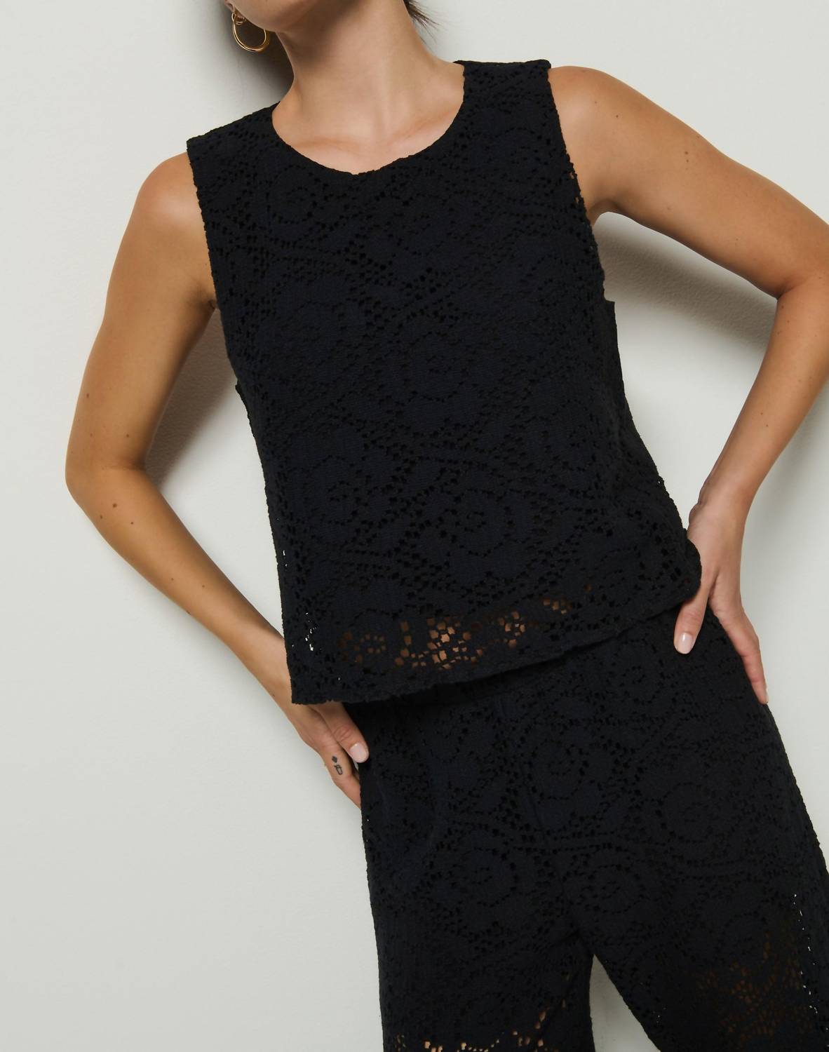 Nation Ltd - Sheri Lace Tank Top