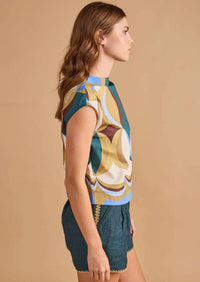 Thomas & Lourdes - Sadie Mock Neck Top
