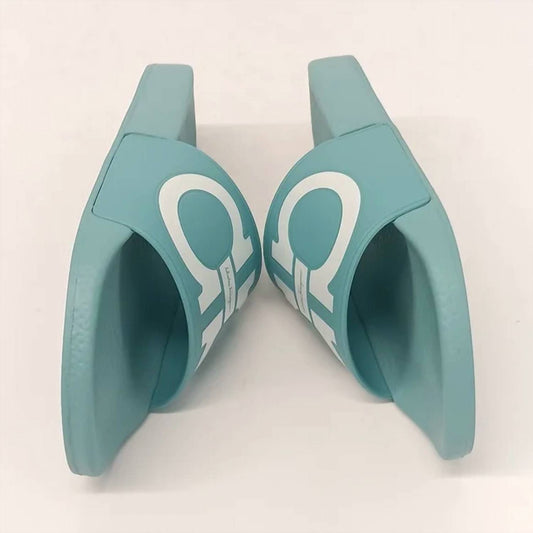 Salvatore Ferragamo - Women's Groovy Dual Gancini Slides