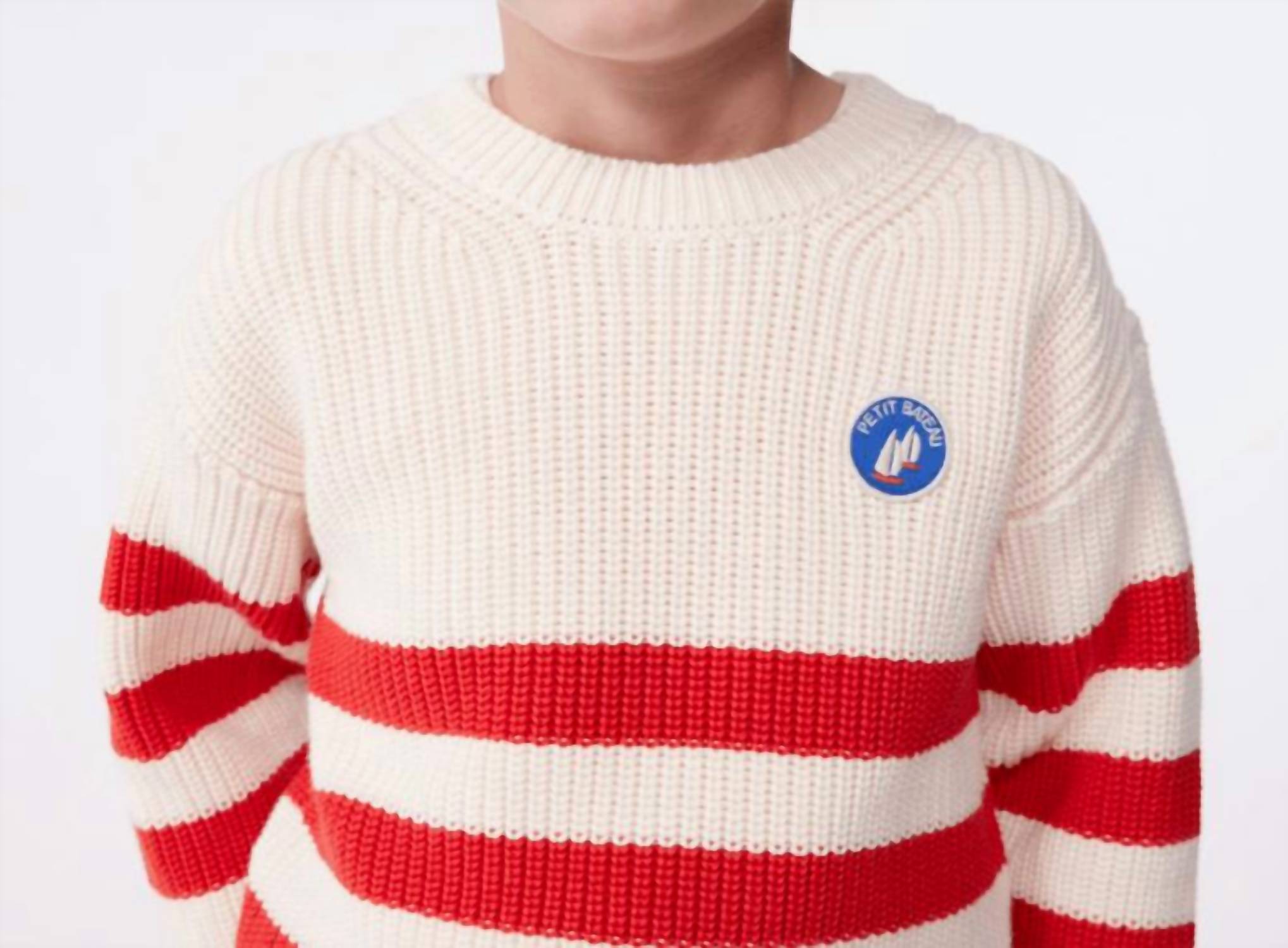 Petit Bateau - Captain Striped Sweater Top