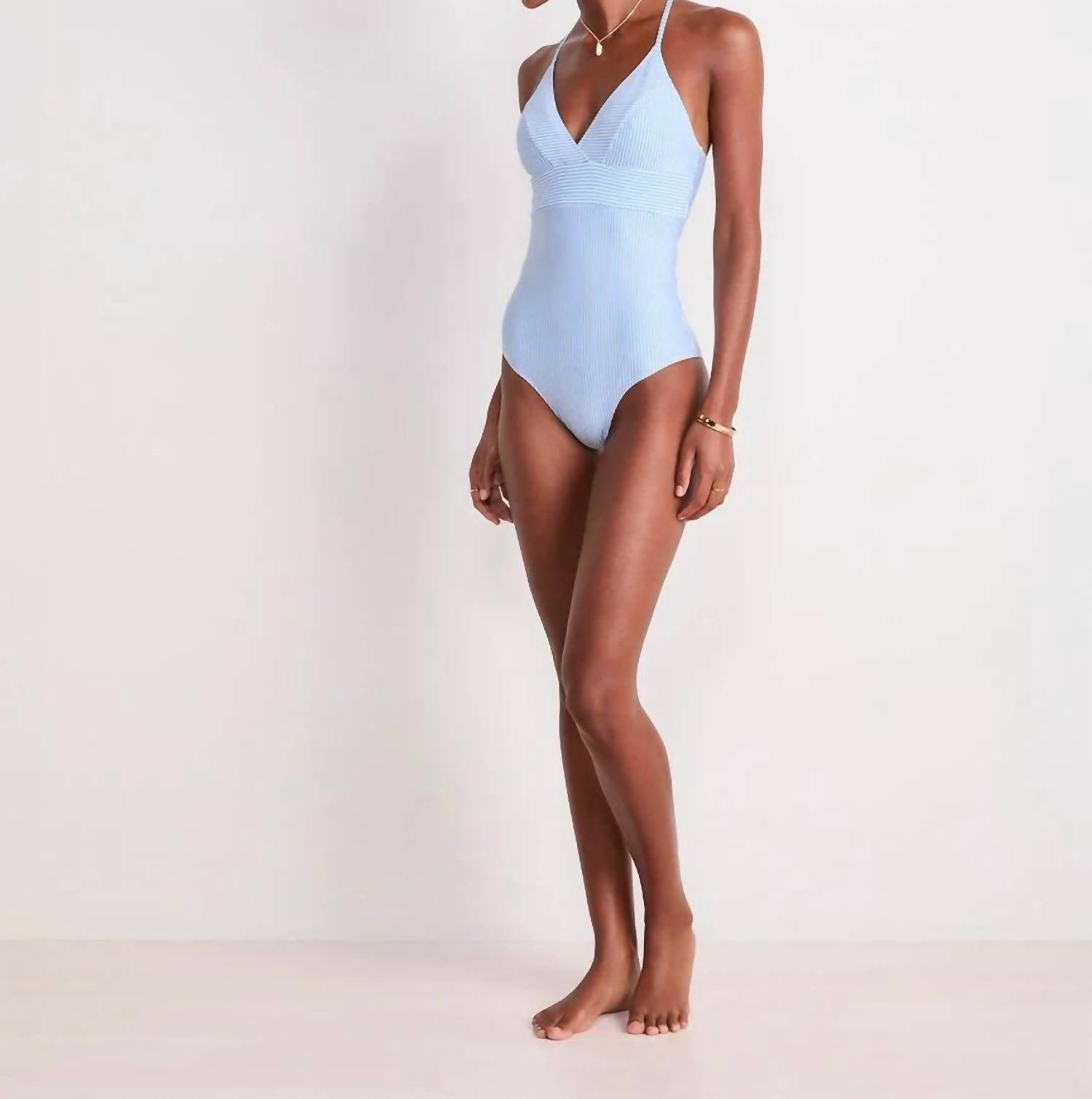 Vineyard Vines - Sconset Seersucker One-piece Swimsuit