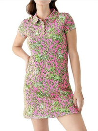 Lilly Pulitzer - Luxletic Frida Scallop Polo Dress