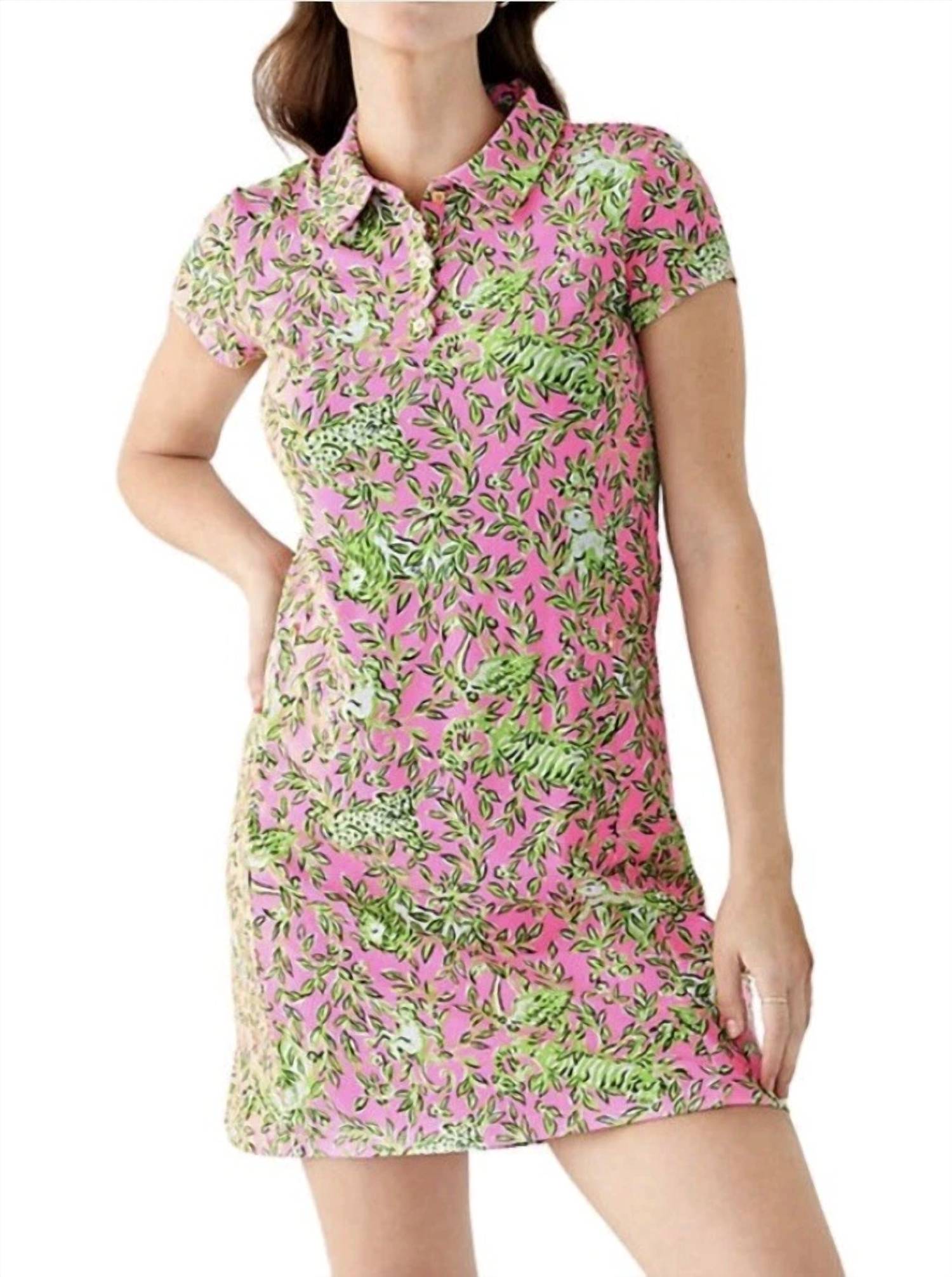 Lilly Pulitzer - Luxletic Frida Scallop Polo Dress