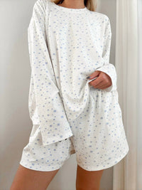 Sunkissed Coconut - Snowflake Pajama Set
