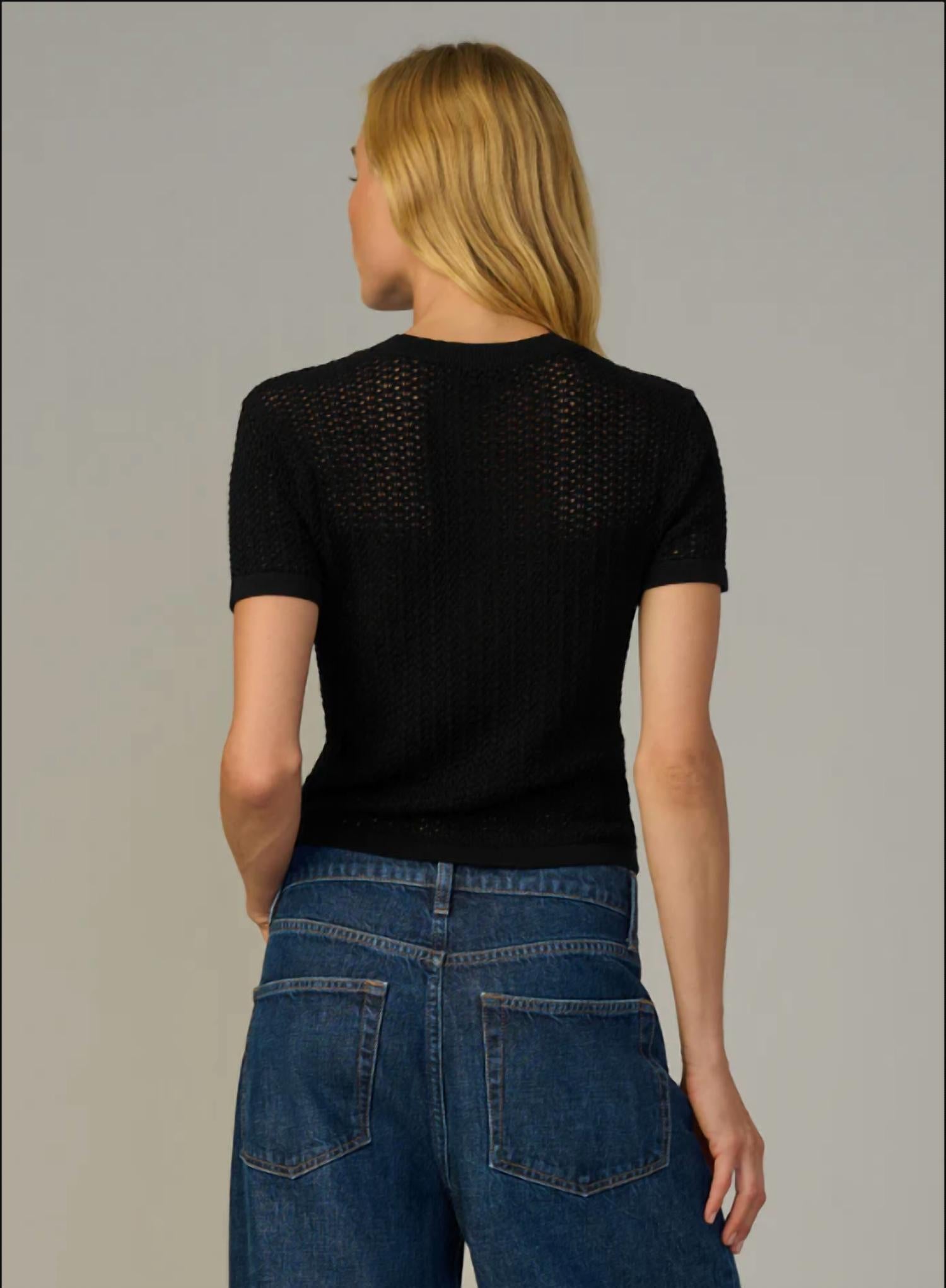 Joe'S Jeans - Crochet Baby Tee