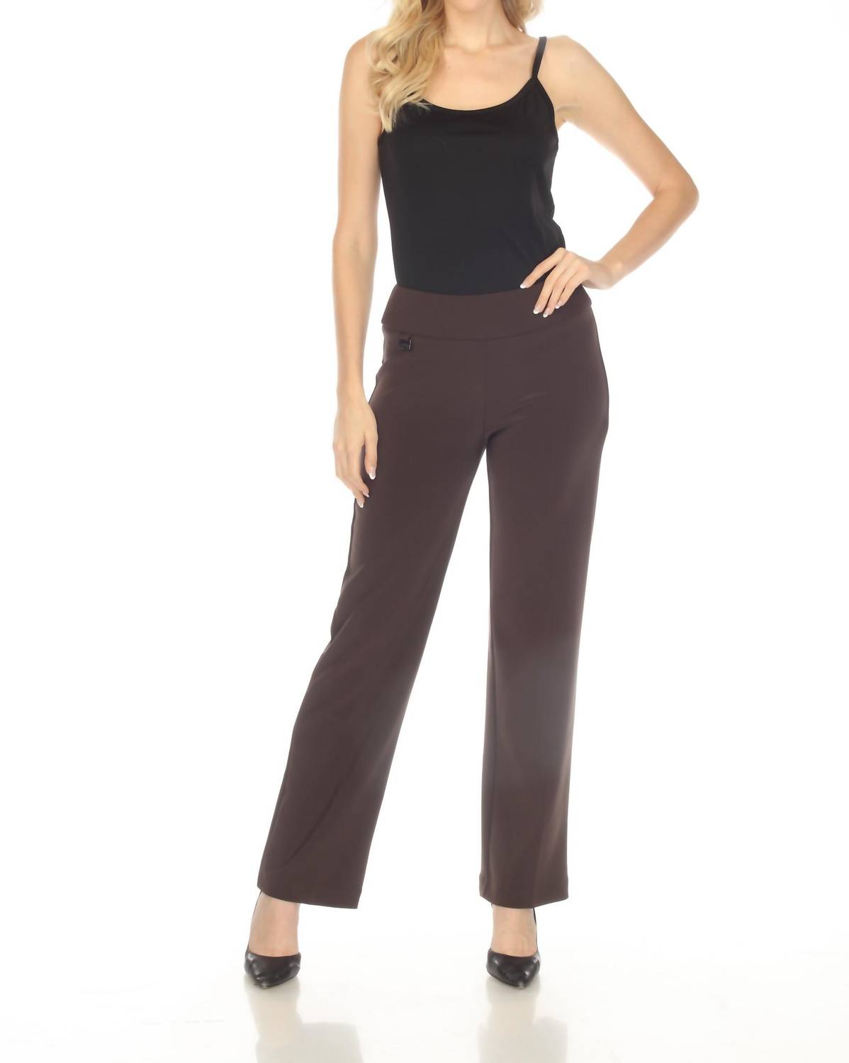 Joseph Ribkoff - Pull On Relaxed Straight Leg Pants