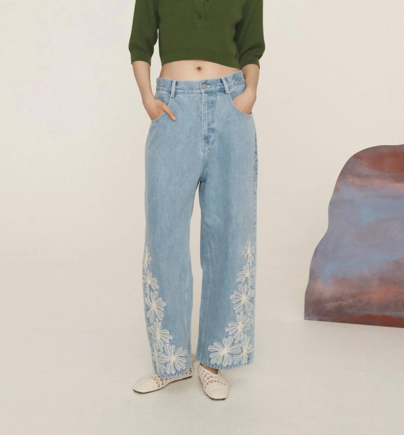Alemais - Sea Star Embellished Knit Top