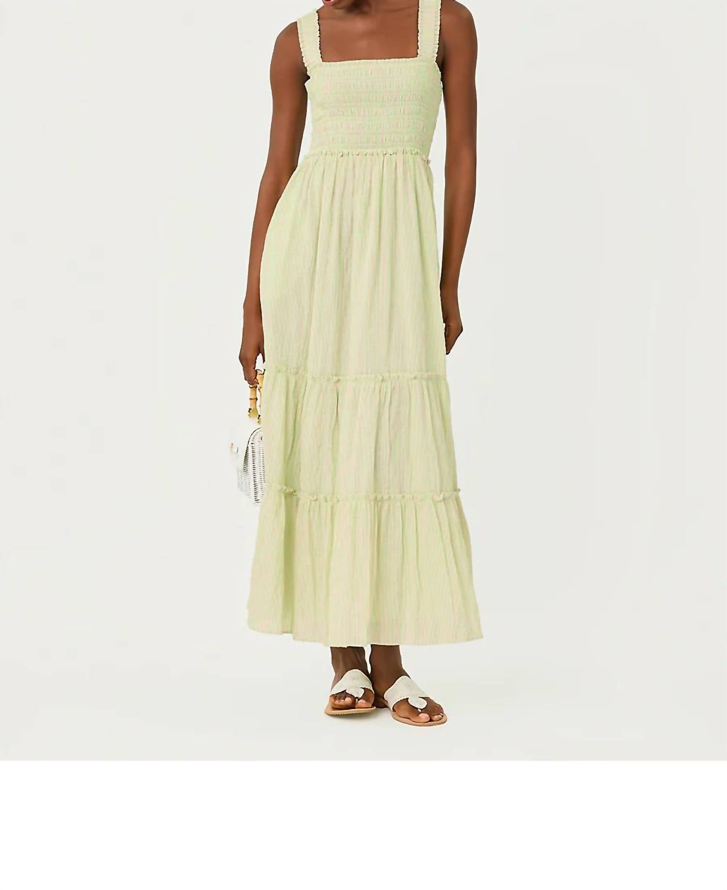 Lilly Pulitzer - Hadly Smocked Maxi Dress