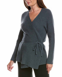 Lilla P - Women's Saddle Sleeve V-neck Cardigan