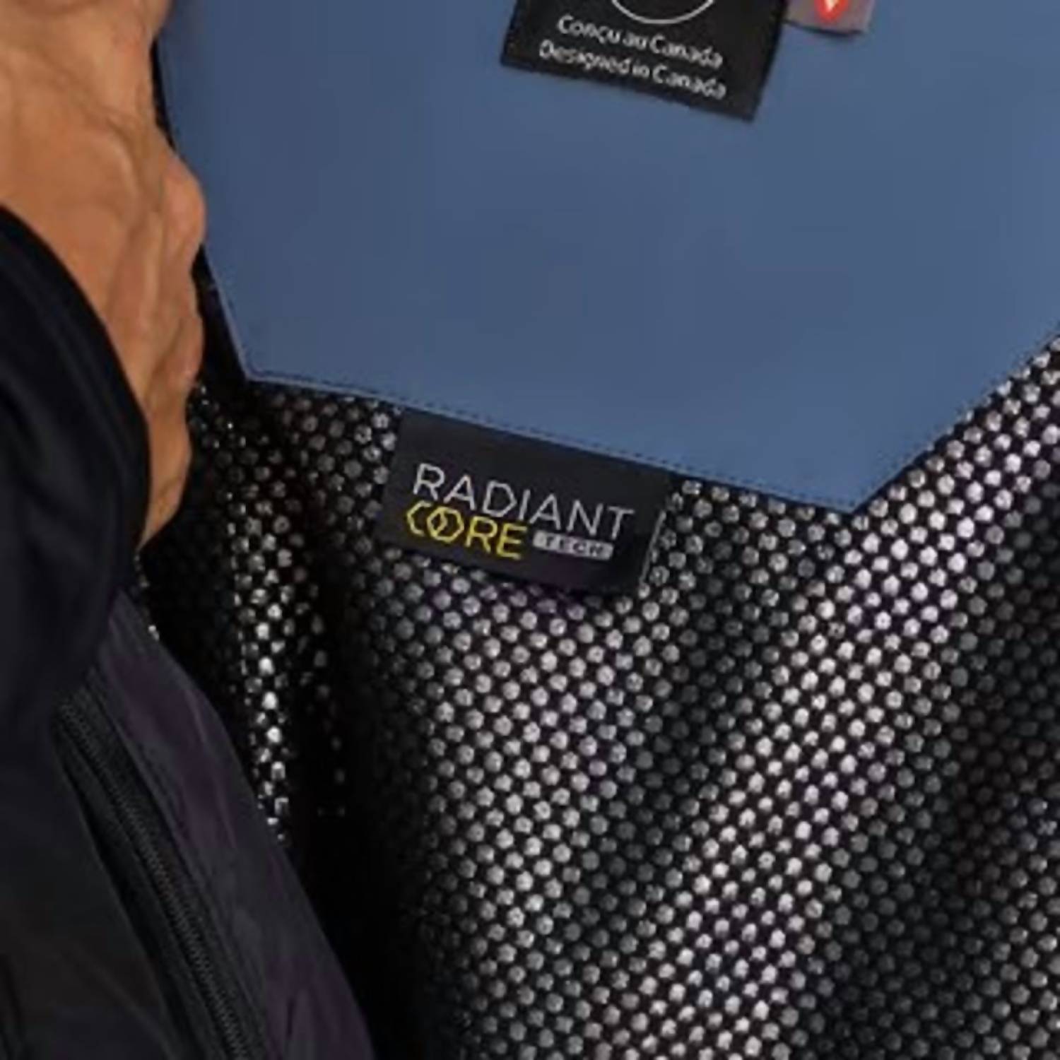 Ski-Doo Men's Absolute 0 Jacket Radiant Core Insulated Coat in blue - men's jacket - view 5