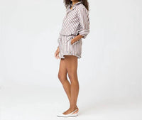 Kerri Rosenthal - Weekend Stripe Short
