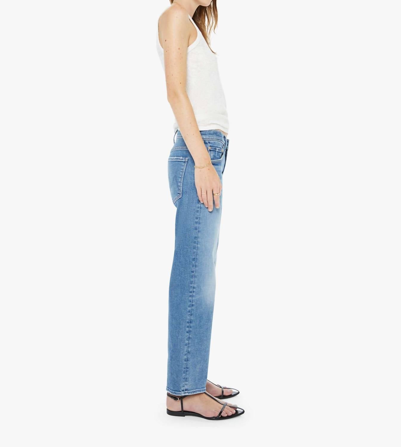 Mother - Newbie Ankle Straight Leg Jeans