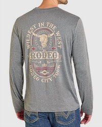 Rock & Roll Denim - Men's Performance Long Sleeve Graphic Top