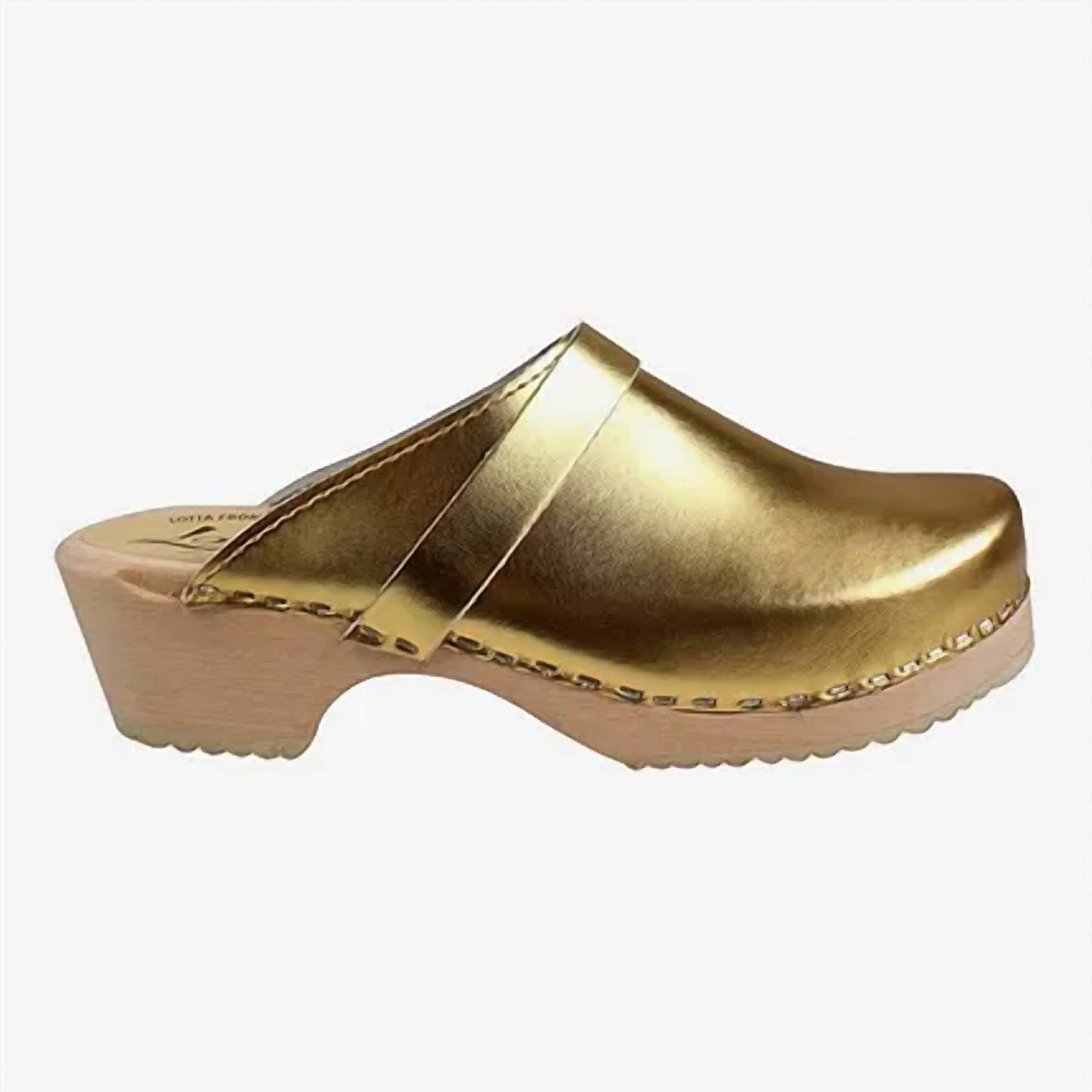 Cape Clogs - Girls Metallic Clogs