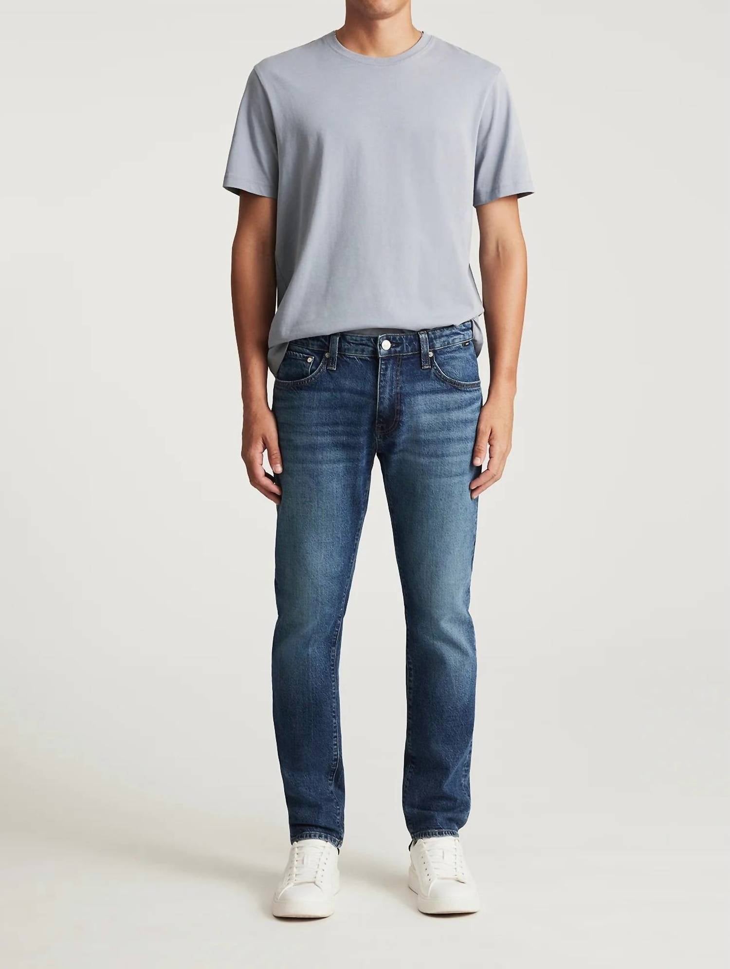 mavi Marcus Mid Classic Denim Jeans in classic blue - men's jeans
