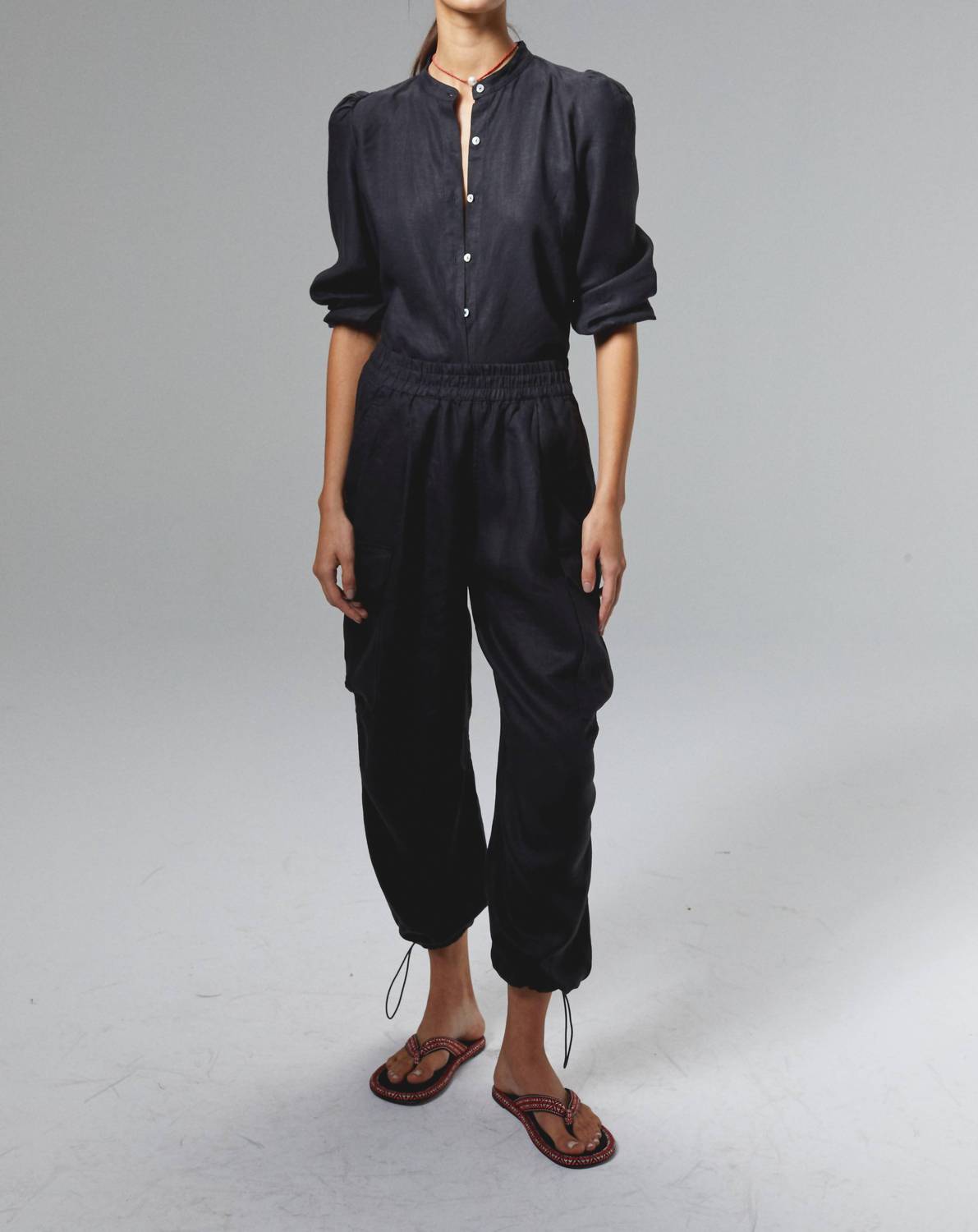 Lanhtropy - Cargo Linen Pants