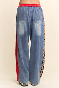 Davi & Dani - Rhinestone Joggers Crystal Track Pants