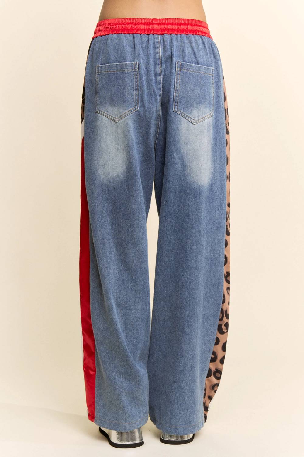 Davi & Dani - Rhinestone Joggers Crystal Track Pants