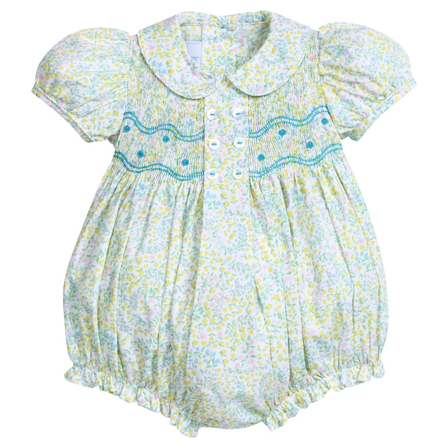 Little English - Girls Smocked Bridget Bubble