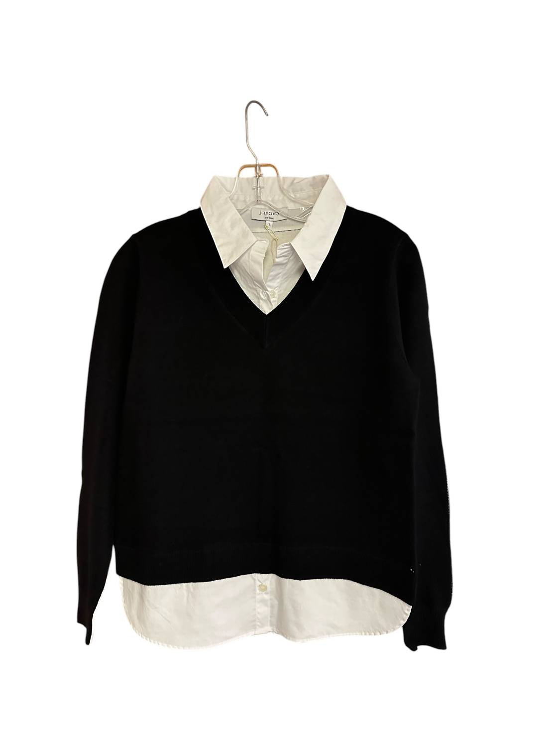 J. Society - Layered V-neck Sweater