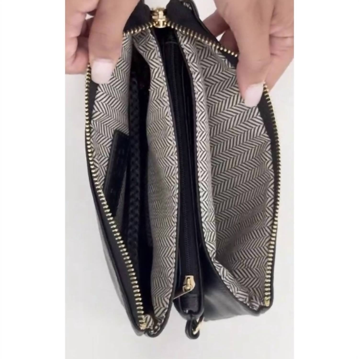Jen & Co. - Convertible Clutch Crossbody Wristlet