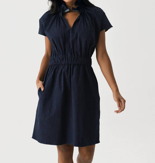 Never A Wallflower - Vicki Elastic Waist Dress