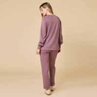 Softies - Dreamtech Crew Tunic With Side Zip & Flood Pant Set