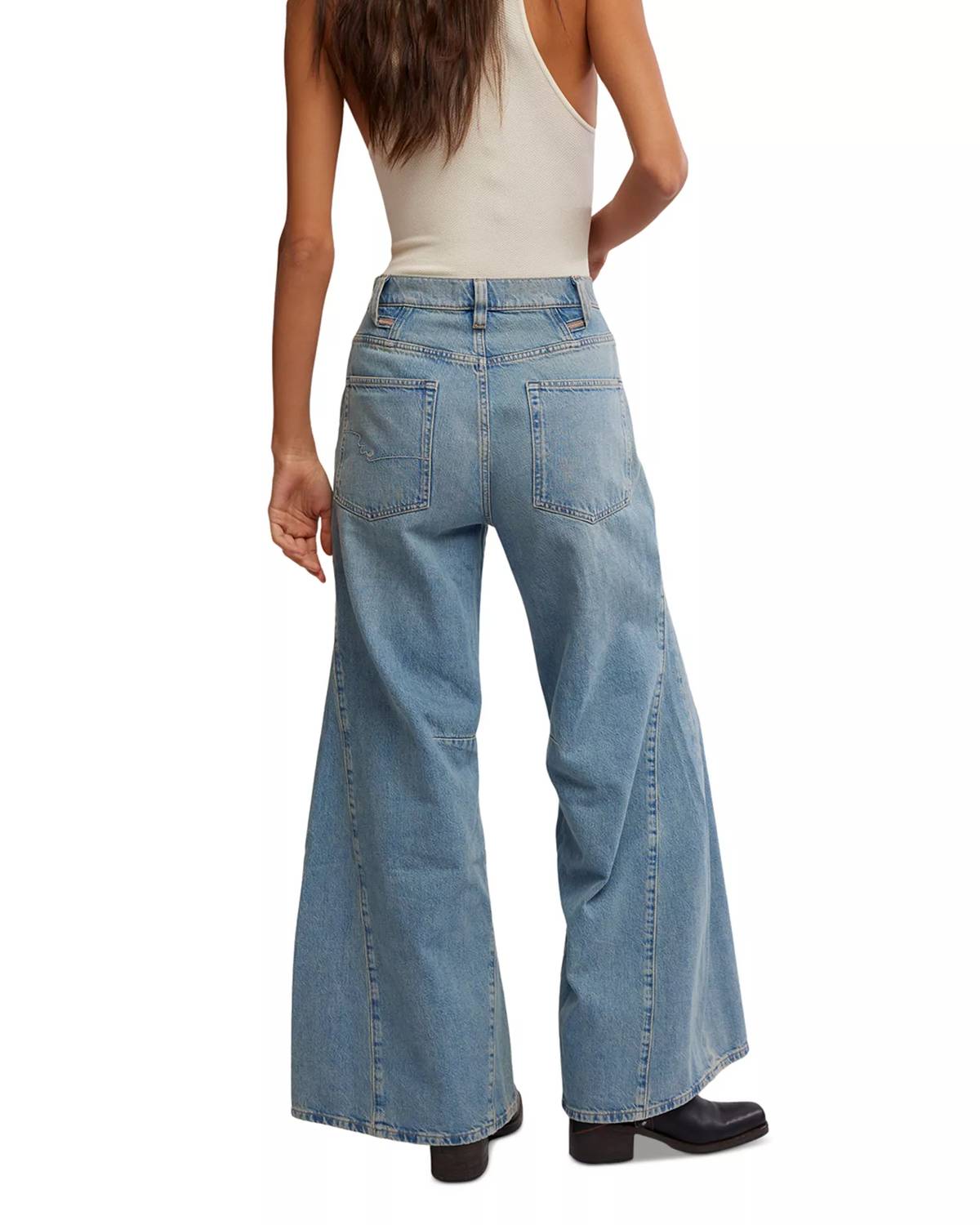 Free People - Eden High Slouchy Jeans
