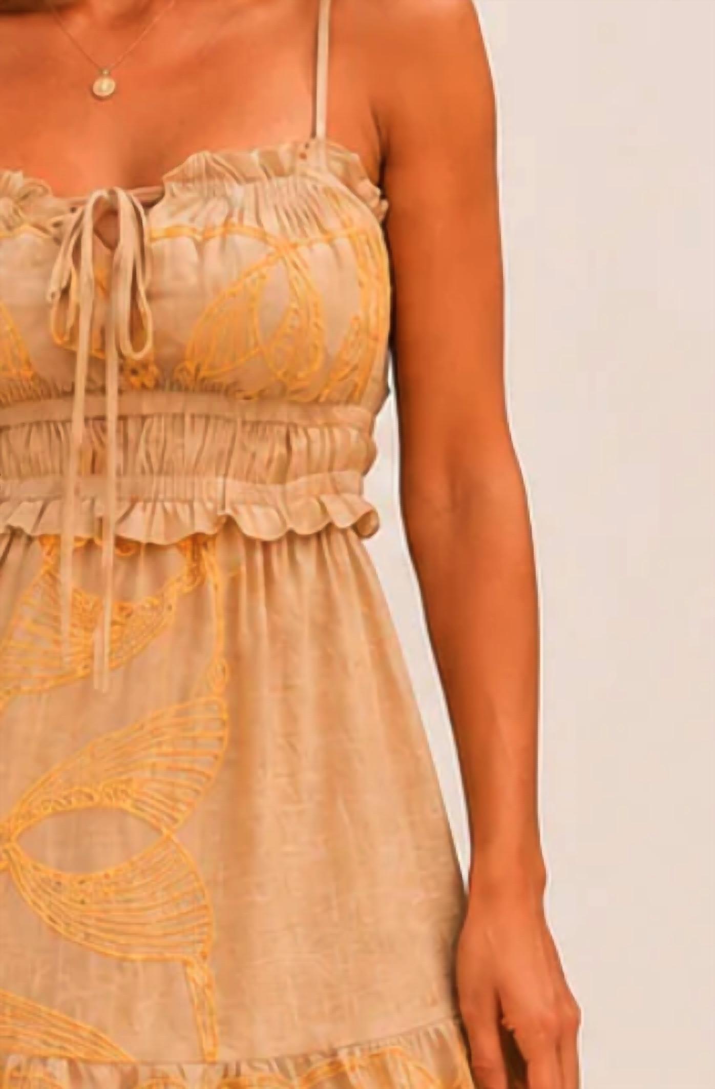 Mystery Resort - Sunlit Shores Mini Dress