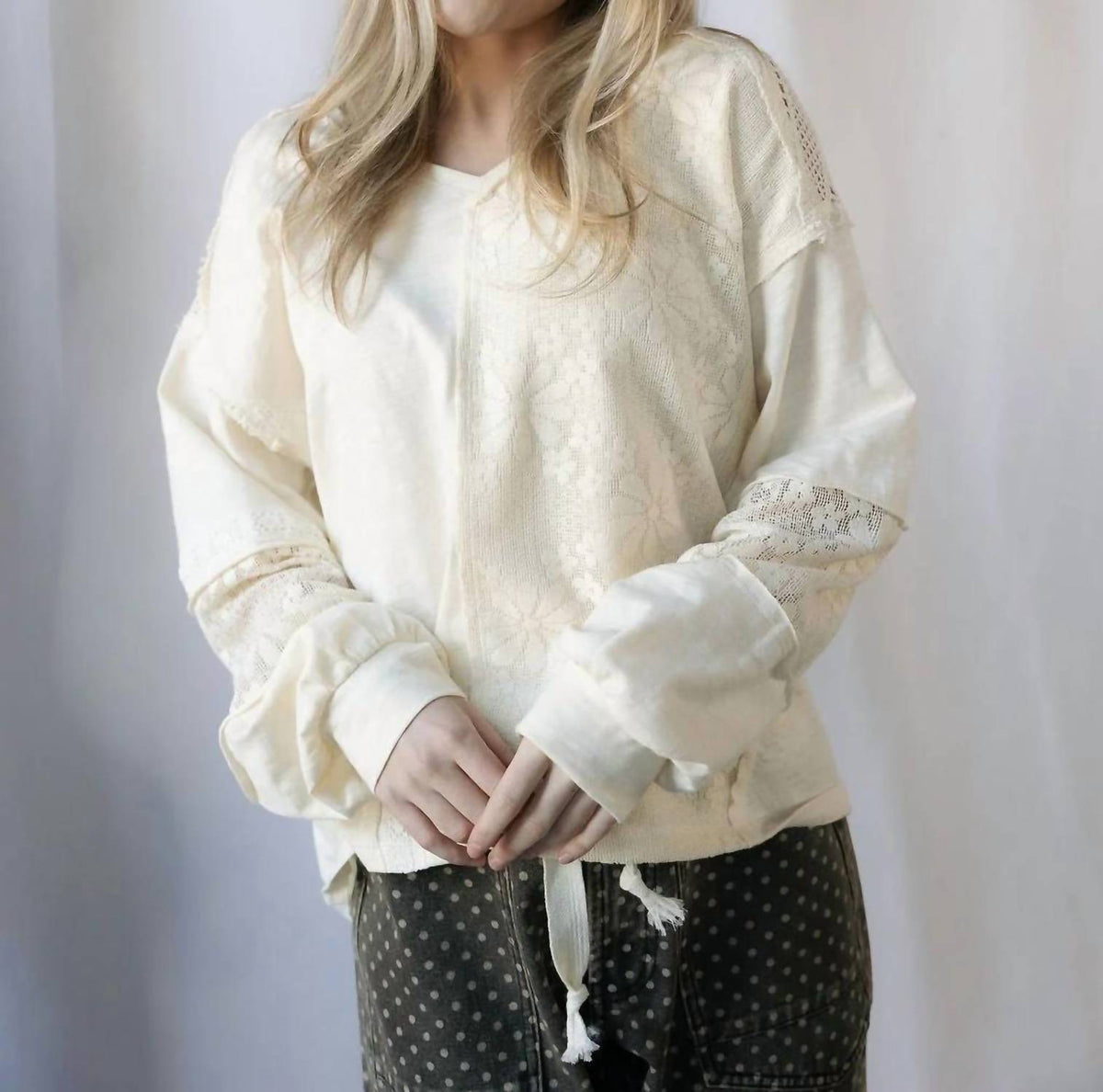Mittoshop - Georgia Lace Top