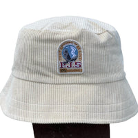 PARAJUMPERS Women's Corduroy Bucket Hat in tapioca - women's hat