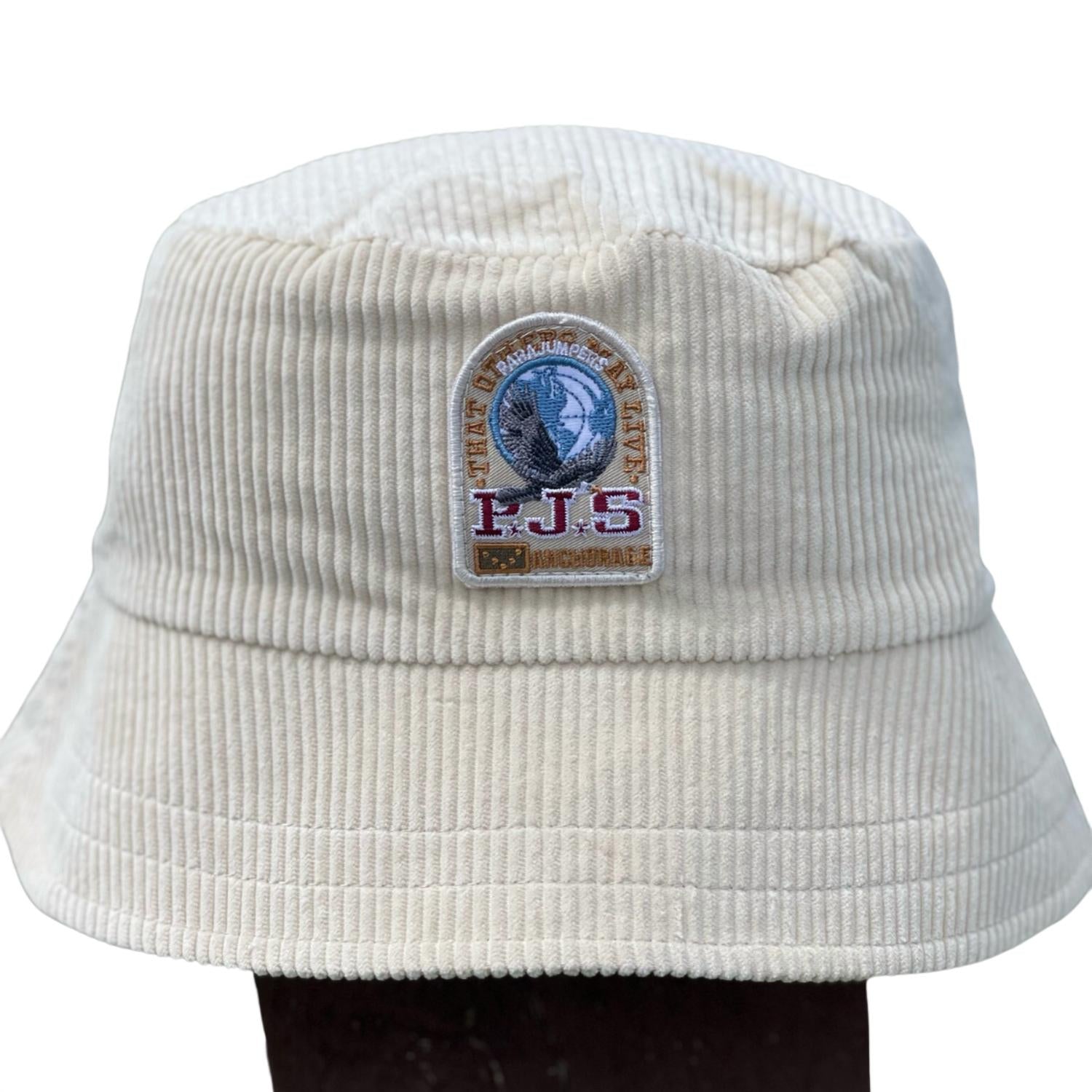PARAJUMPERS Women's Corduroy Bucket Hat in tapioca - women's hat