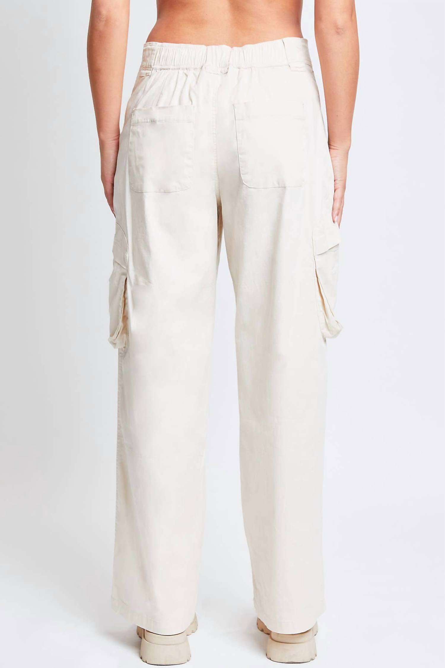 Ymi - High Rise Cargo Jeans