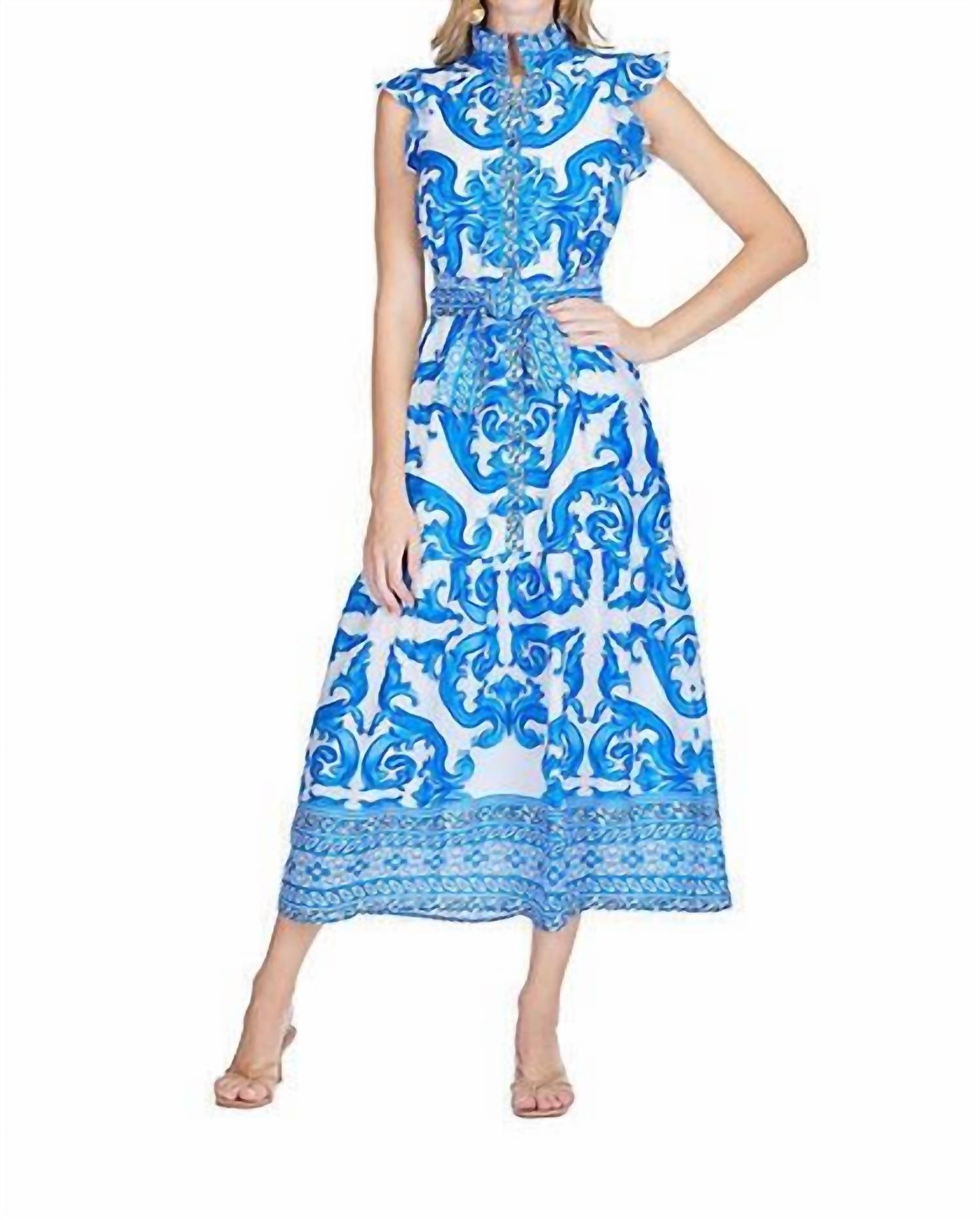 Jade - Button Front Maxi Dress
