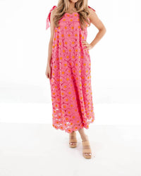 J.Marie - Lele Tie Strap Midi Dress