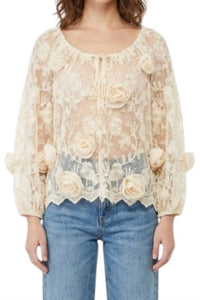 Anna Sui - Oasis Blooms Top